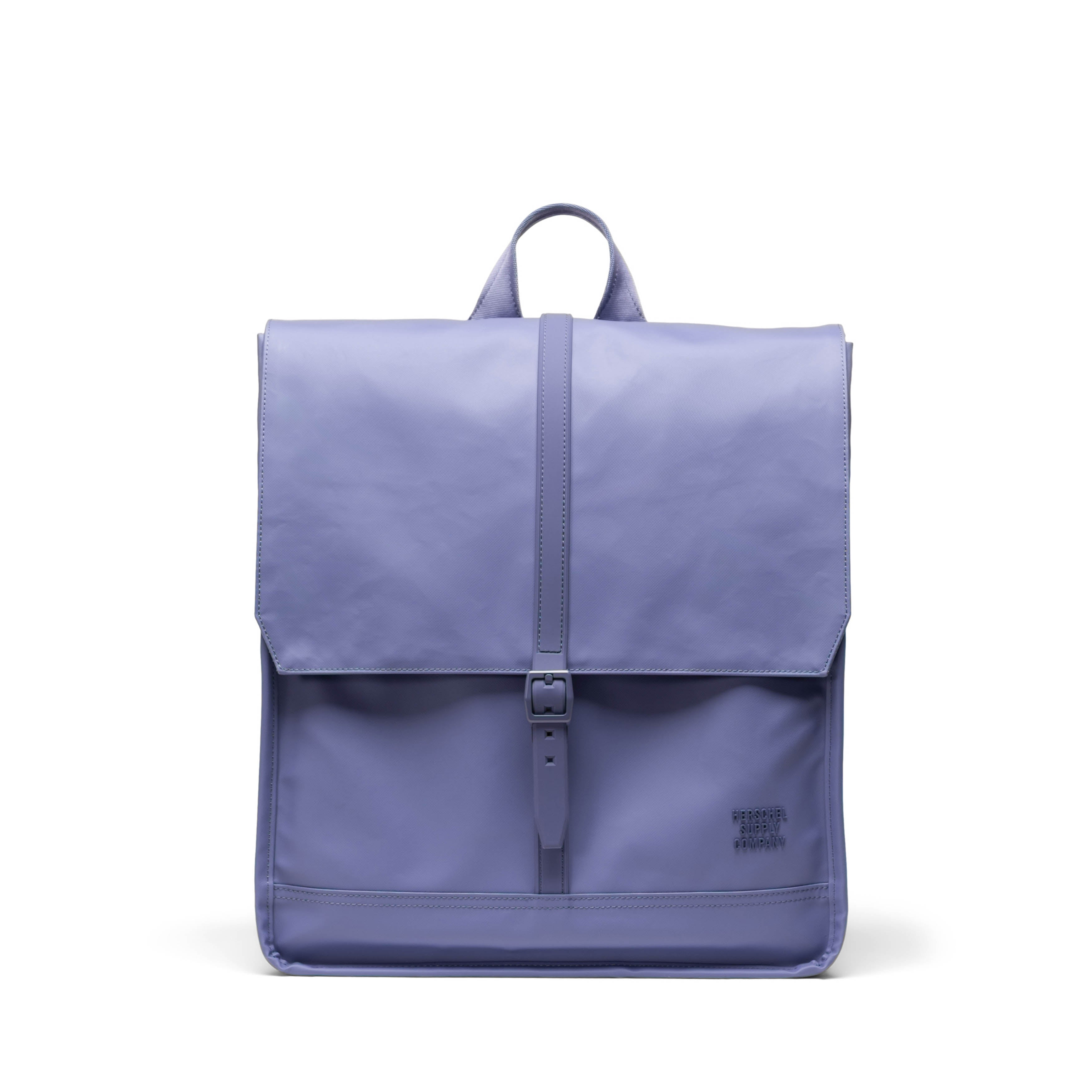 Puslu Gri Herschel City Suya Dayanıklı Kumaş Mıknatıslı Kapama Sırt Çantası, 14" Laptop Uyumlu, 18 L